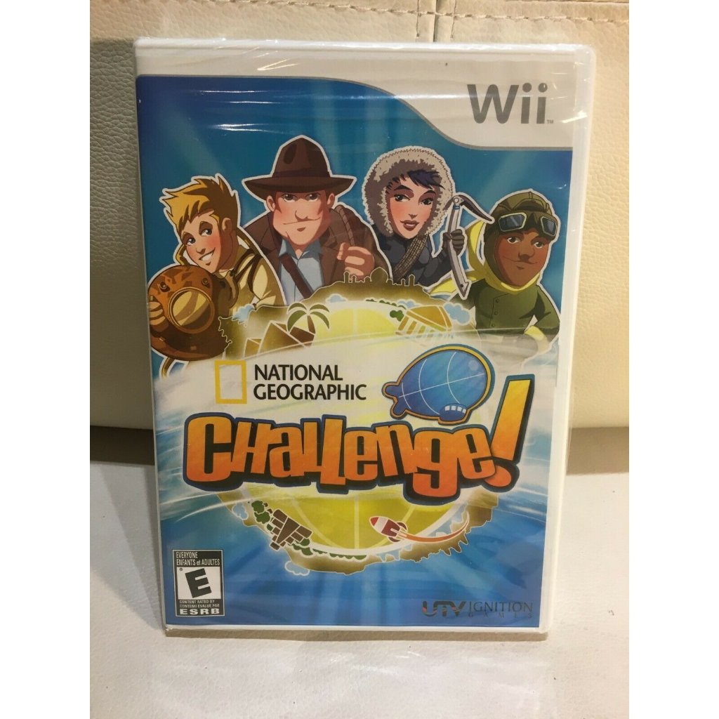 National Geographic Challenge Nintendo Wii 2011